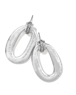 Meridian Lumens Post Drop Earrings ( Silver ) JA8951*