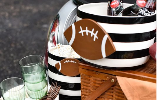 Black Stripe MINI Bowl Happy Everything ! Bowl