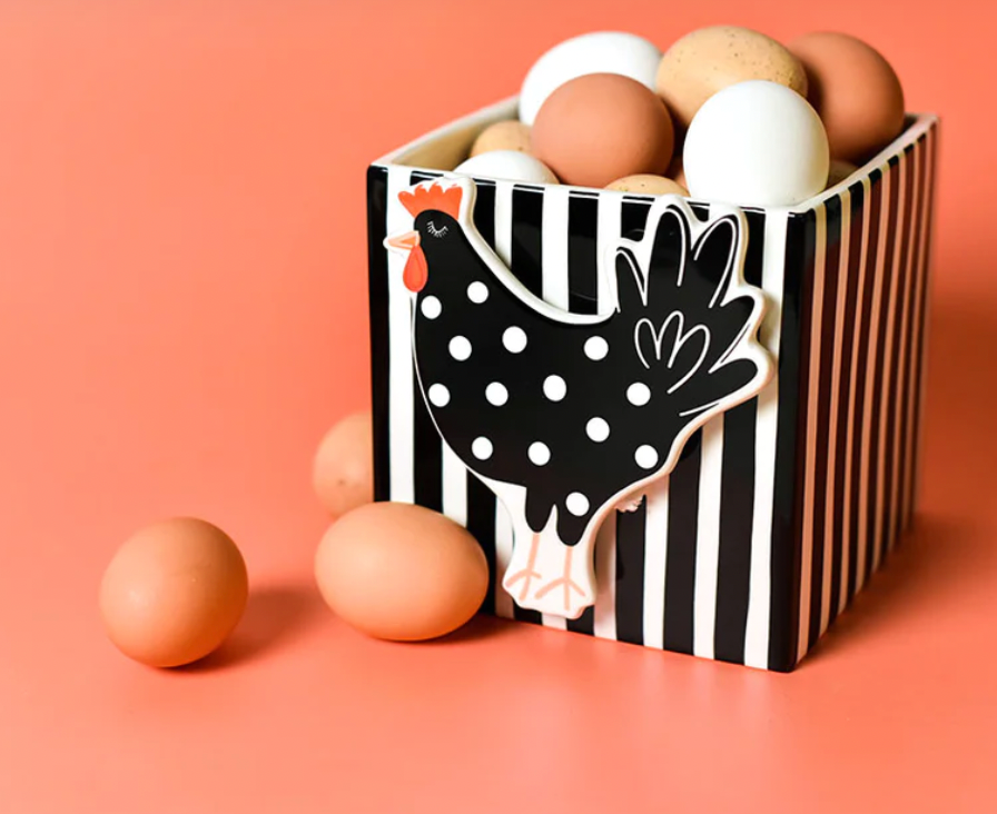 Happy Everything Mini Attachment ( Mini Polka Dot Chicken )