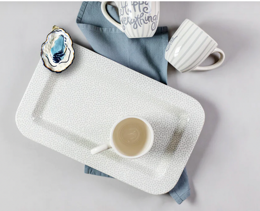 Small Dot Mini Entertainment Platter ( Stone Dot )