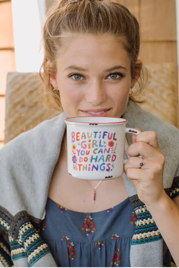 Beautiful Girl Camp Mug 16oz.