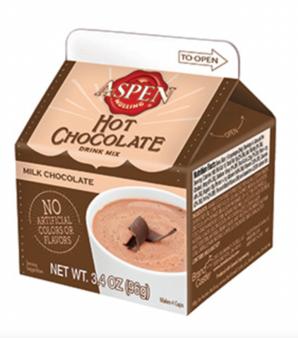 Aspen Spice Milk Chocolate Hot Chocolate  3.4oz.