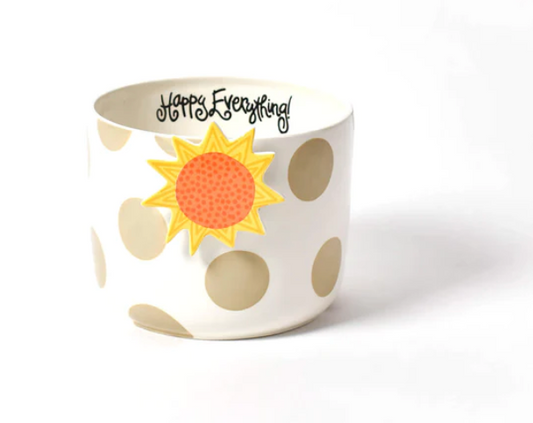 Neutral Dot Mini Happy Everything! Bowl