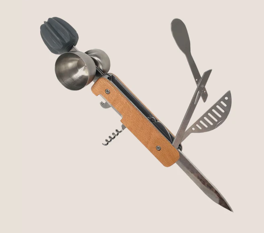 Bar-"10"-der Tool - 10 in 1 cocktail/bar tool