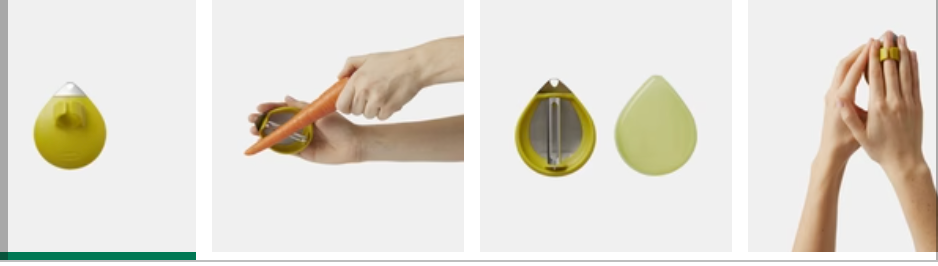 PalmPeeler Vegetable Peeler