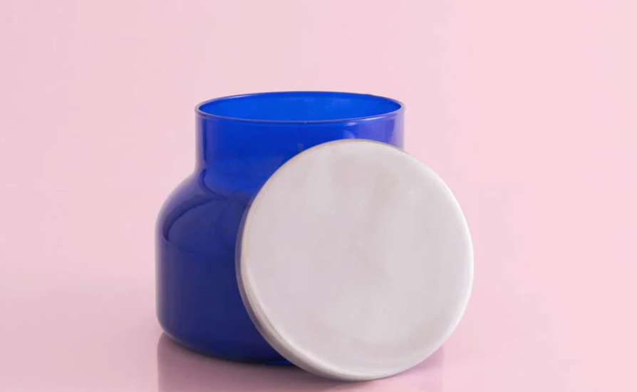 Volcano Blue Signature Jar, 19 oz