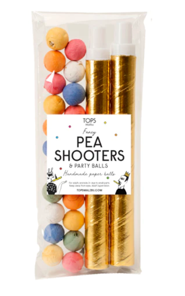 Fancy Pea Shooters (Includes 2 Tubes) Moxie On Second