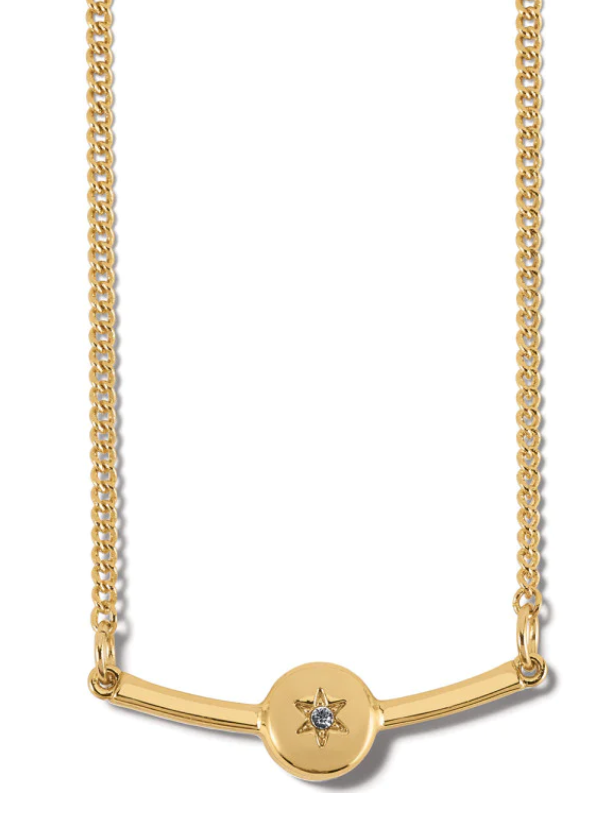 Illumina Bar Necklace ( Gold ) ( JM1802 )*