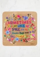 Sometimes I Smile Vinyl Sticker by Natural Life