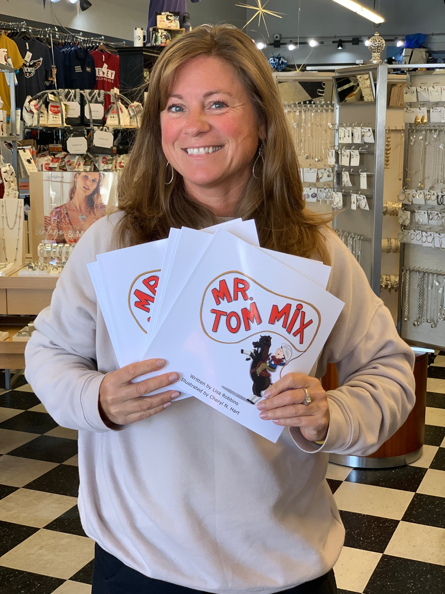 Mr Tom Mix, Local Author