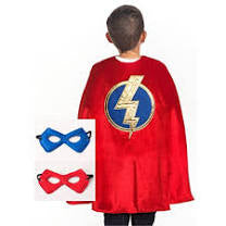 LA Red Hero Cape and Mask