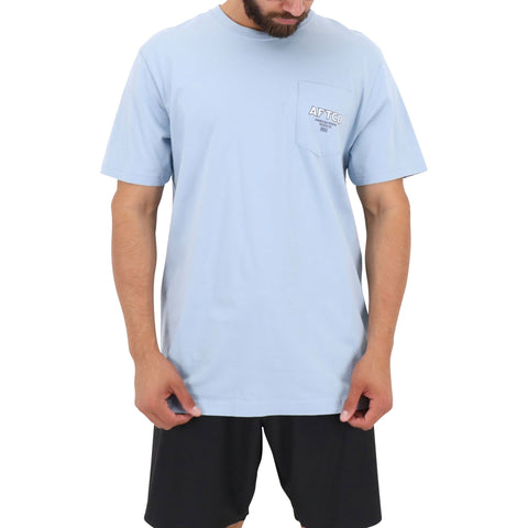 Aftco Sunset SS T-Shirt Pearl