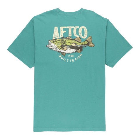 Aftco Wild Catch SS Tee Green