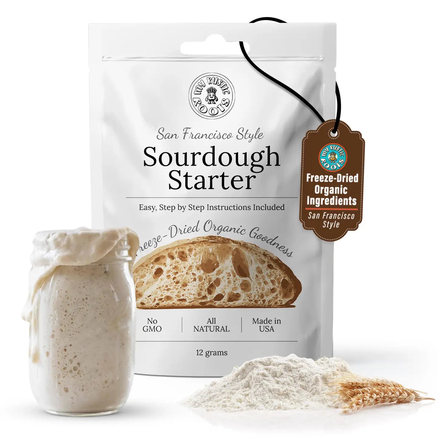 Organic Non-Gmo, Freeze Dried, Sourdough Starter