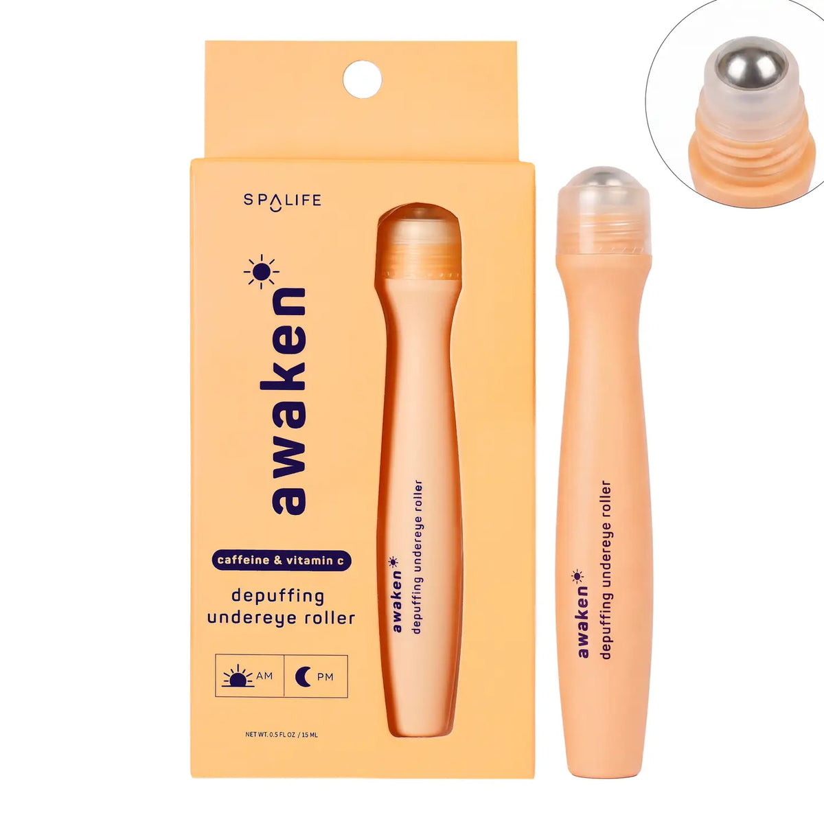 Depuffing Under Eye Roller with Caffeine & Vitamin C