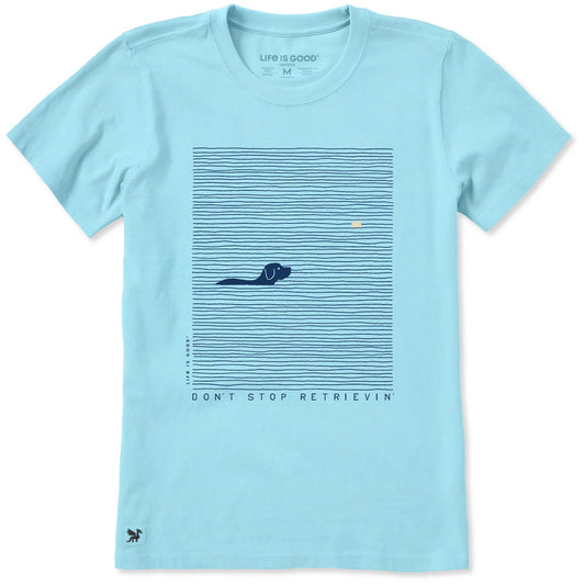 Don't Stop Retrievin' Tennis Ball Tee