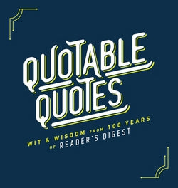 Quotable Quotes : Wit & Wisdom Book