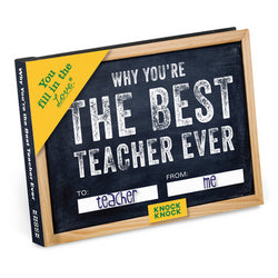 Why Your The Best Teacher Ever Book