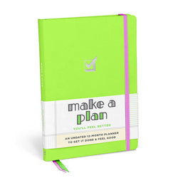 Undated Planner and Weekly Agenda Notebook ( Assorted )