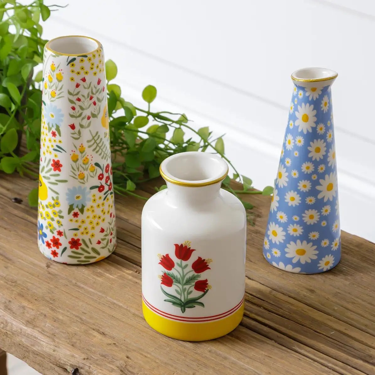 Scattered Petals Bud Vase
