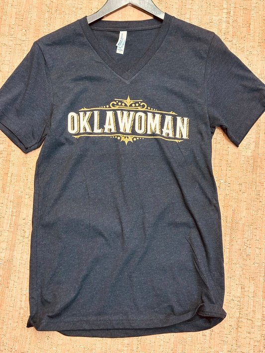 Oklawoman VNeck Tshirt