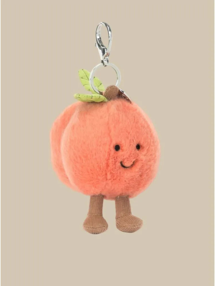 JC Peach Bag Charm