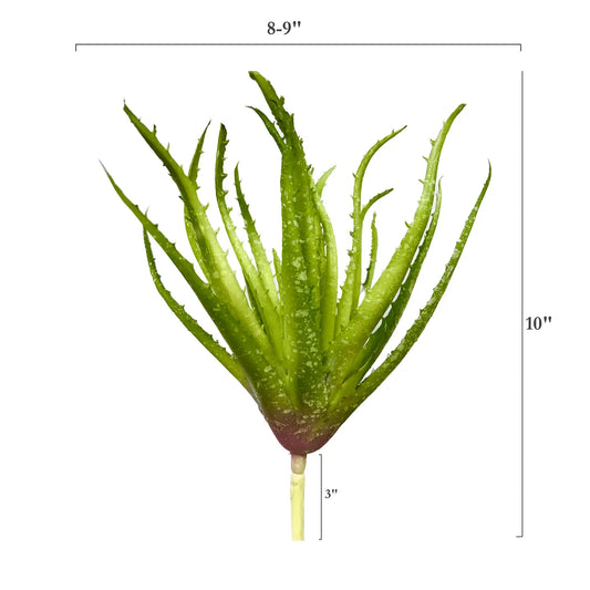 Ultra Realist Real Touch Succulents Aloe-10"