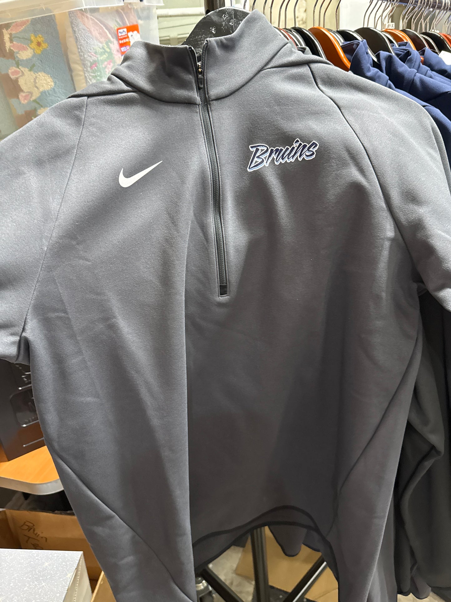 Nike Bruins Grey 1/4 Zip