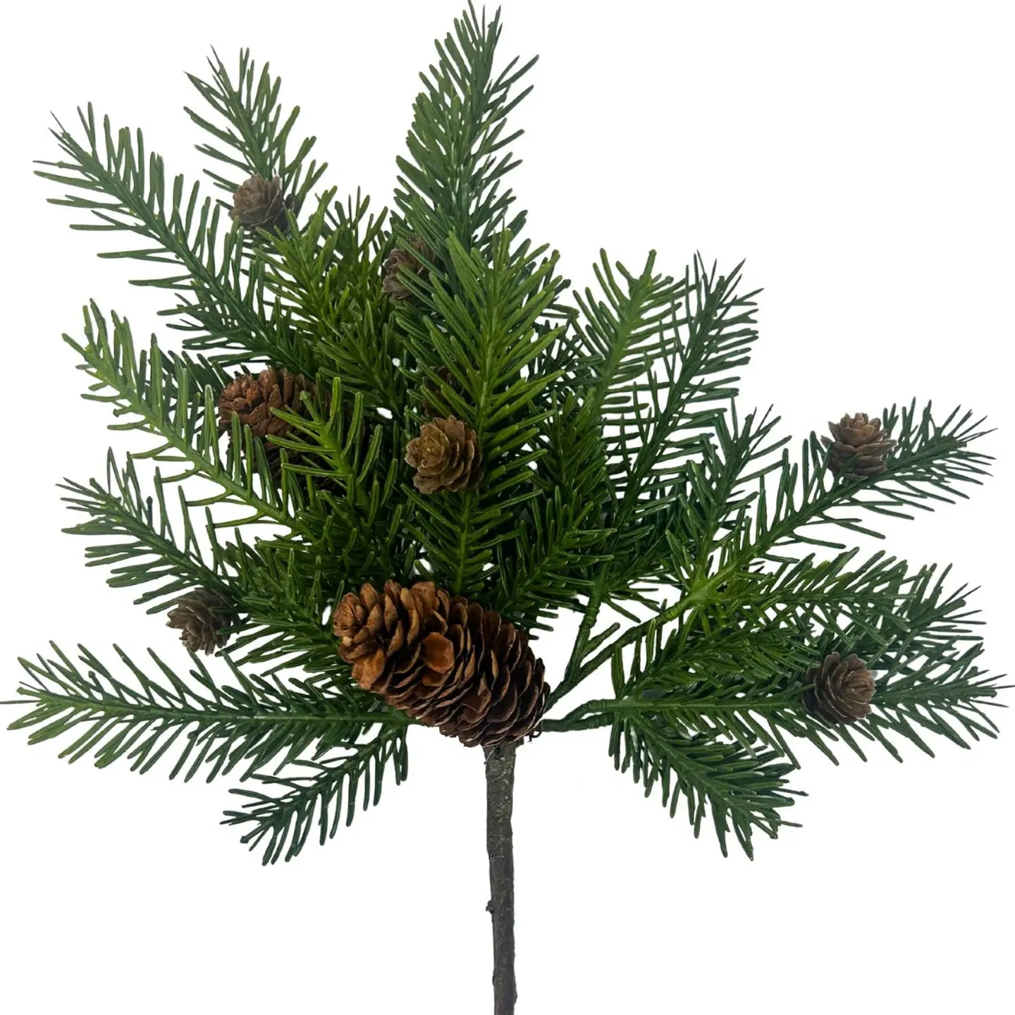 Real Touch Noble Fir Pick w/ Cones 18"
