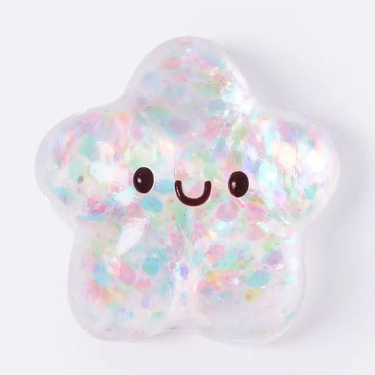 Glitter Bling Squishy Star