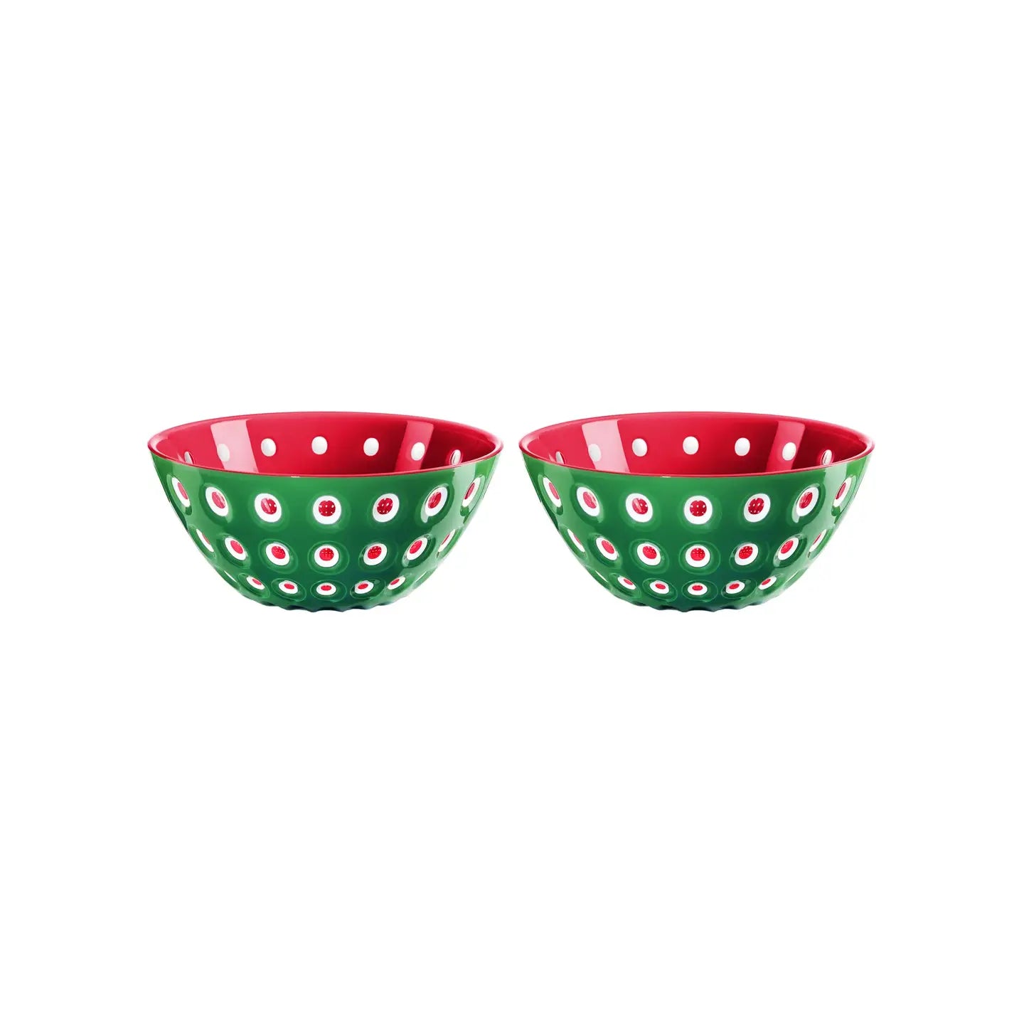 Le Murrine / Set of 2 Small Bowls ( Red / Green )