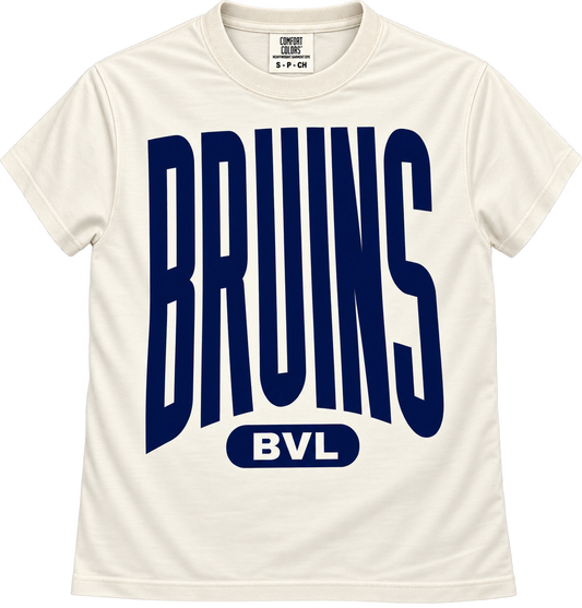Bruin BVL Oversized Tee / CREAM