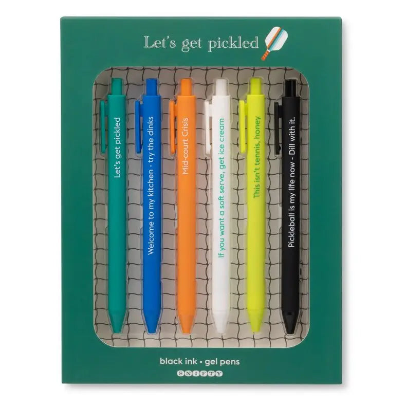 Let's Get Pickled - Quotable Gel Pen Set