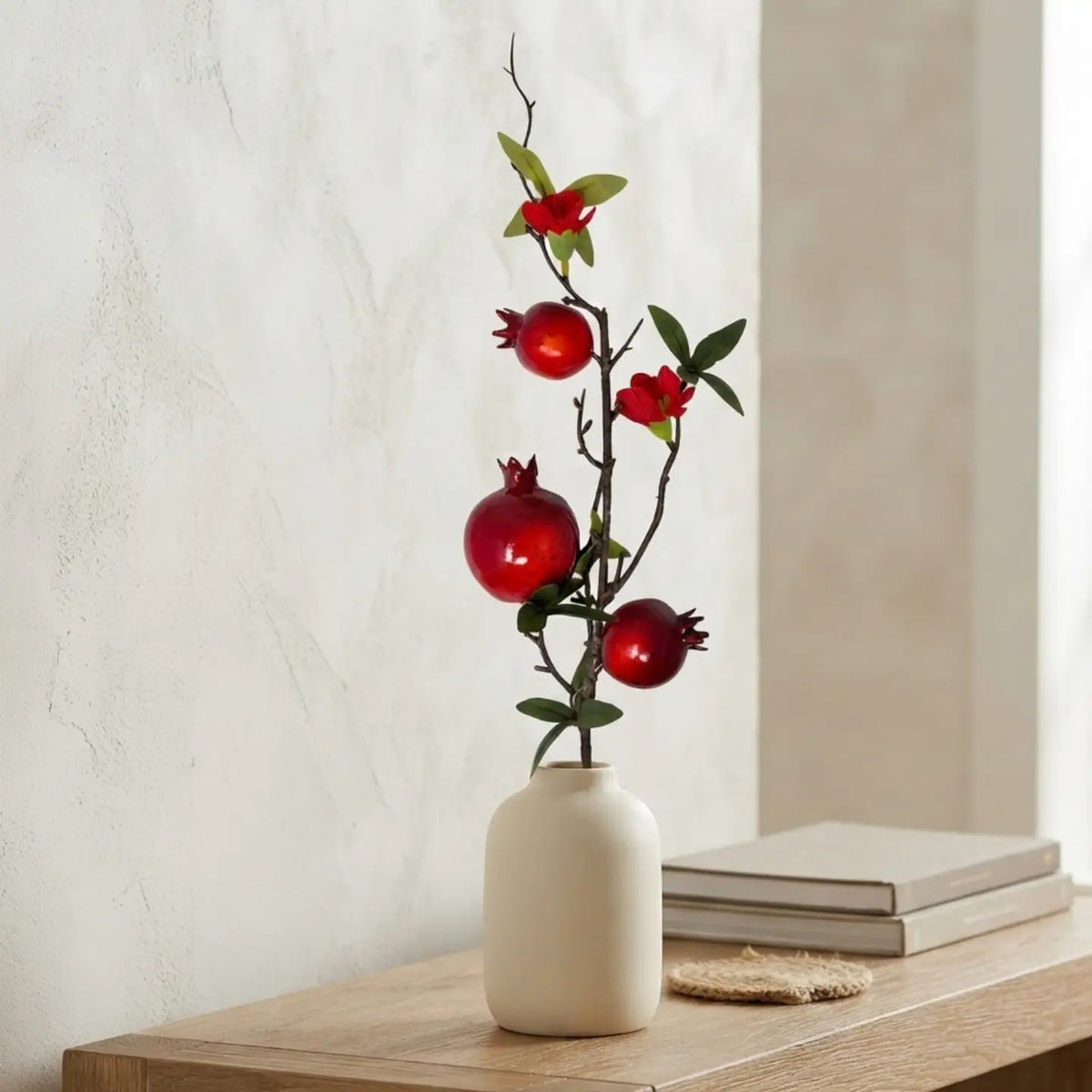 Pomegranate Stem 23" Red