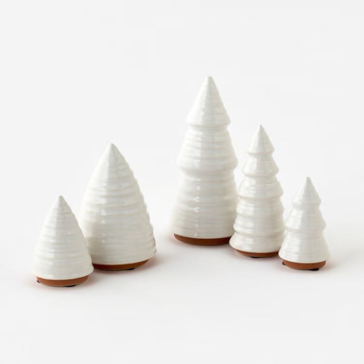 C-26 White Stoneware Tree (Assorted )