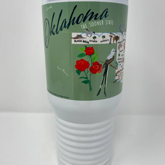 Oklahoma Stainless Steel Tumbler 20oz.