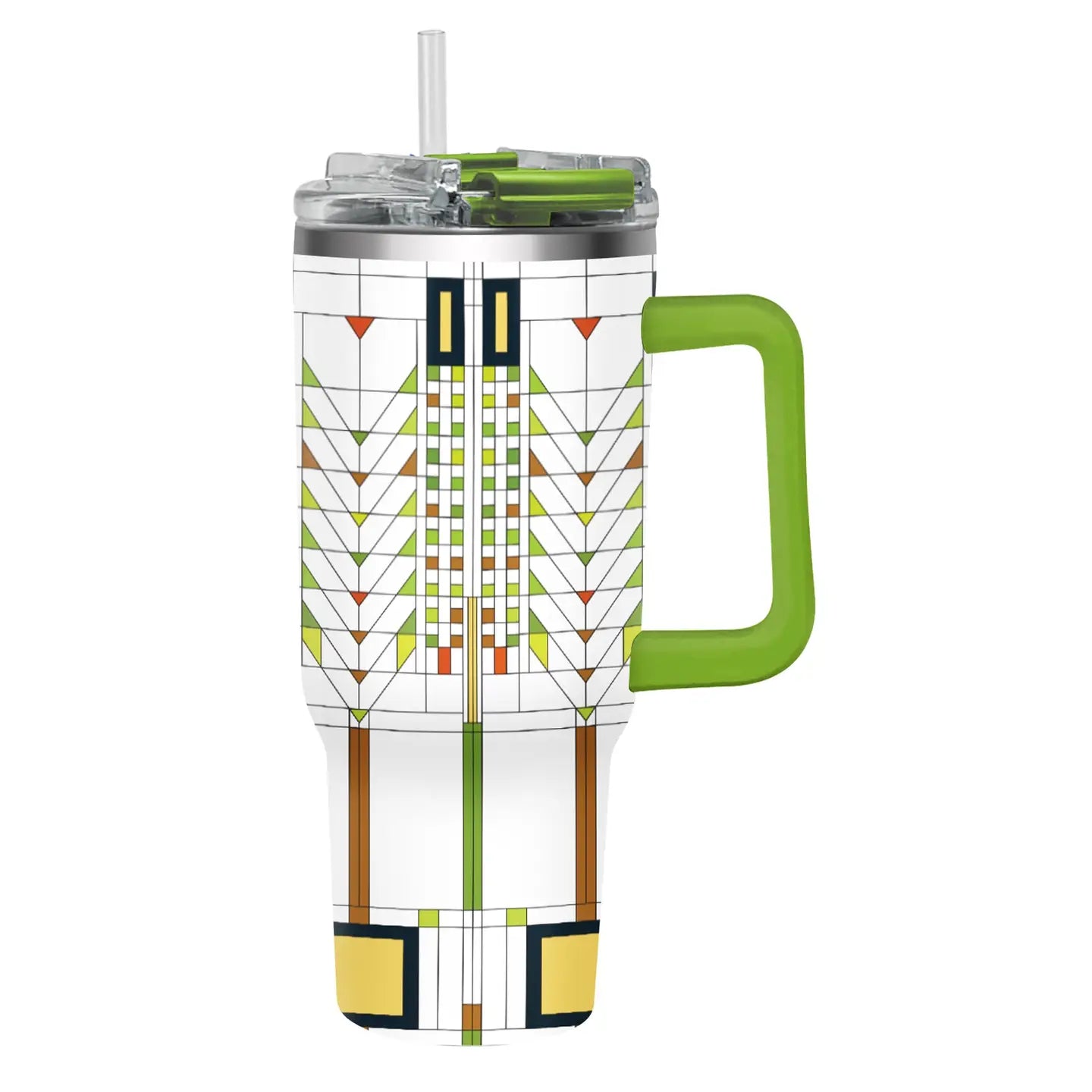 Frank Lloyd Wright "Tree of Life" - Silver Rim Tumbler 30 oz.