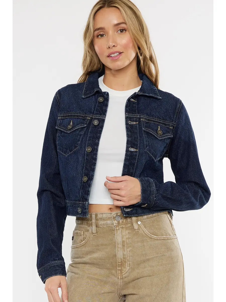 Crop Denim Jacket