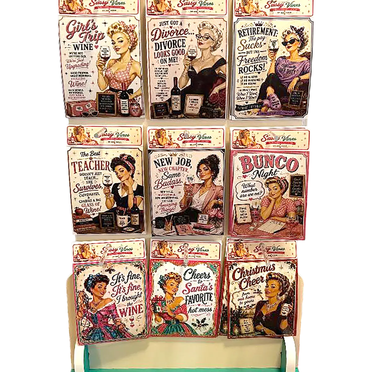 Sassy Girl, Wine Label ( Assorted )