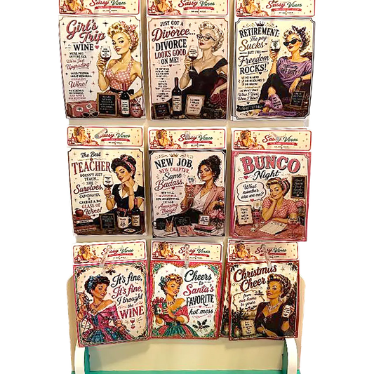 Sassy Girl, Wine Label ( Assorted )