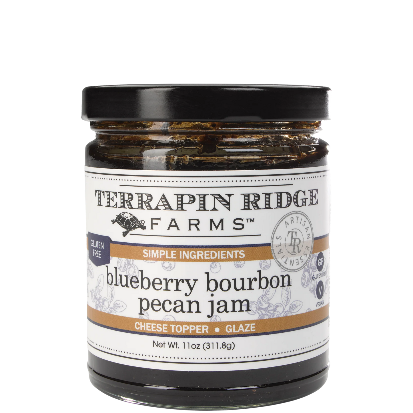 Blueberry Bourbon Pecan Jam