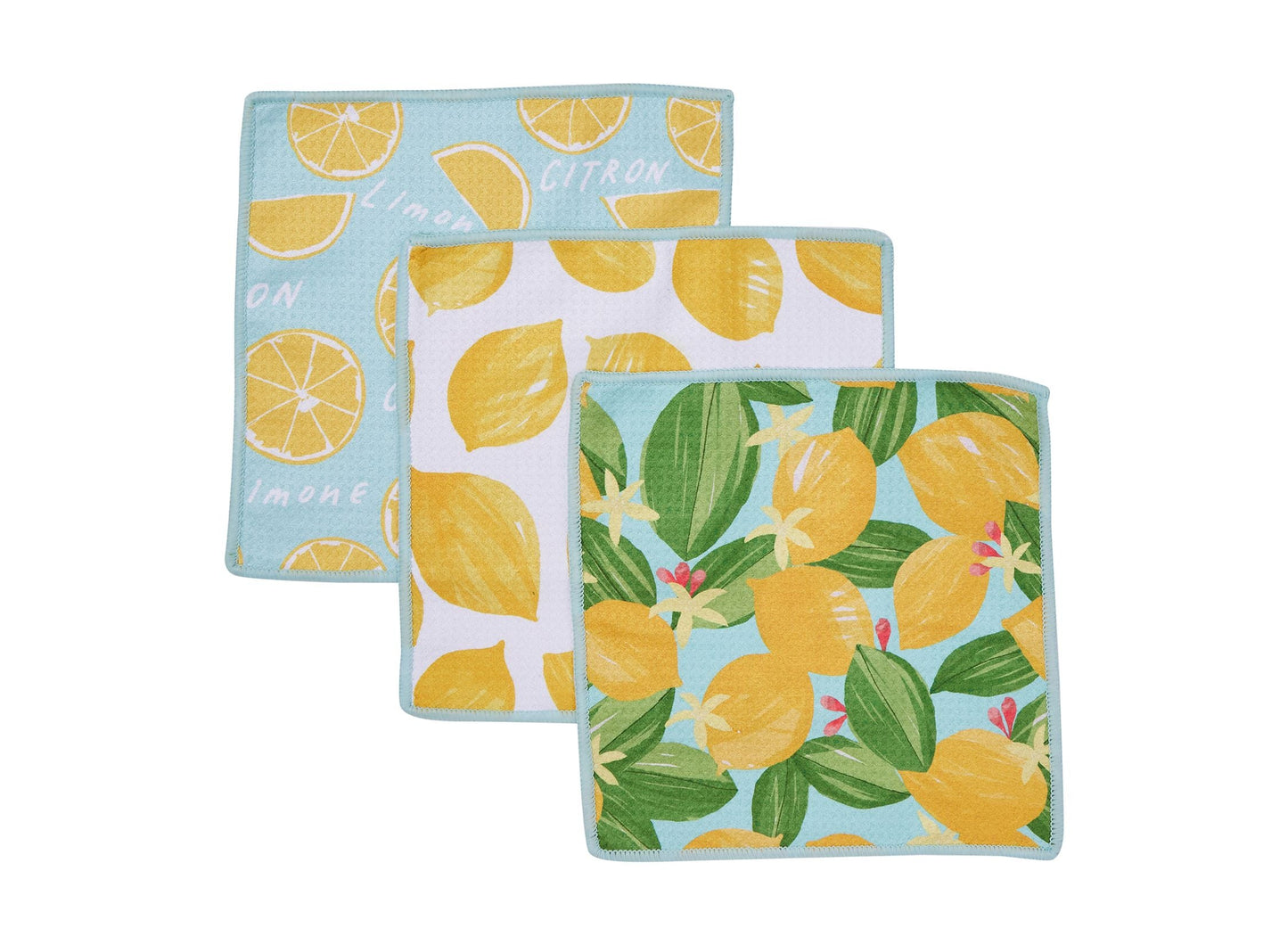 Eco Dish Cloth (Set of 3)  10" x 10"  ( Assorted )