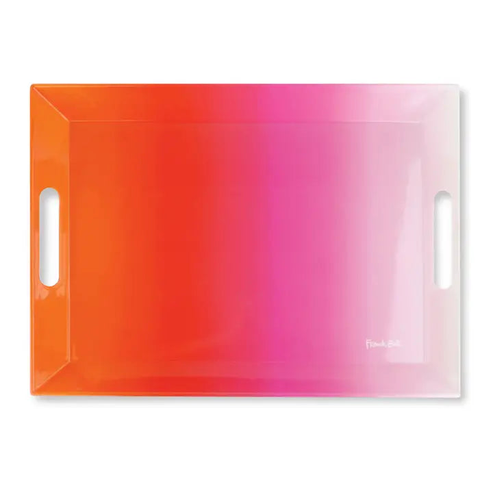 Ombré Serving Tray 19" x 14" Assorted Z)