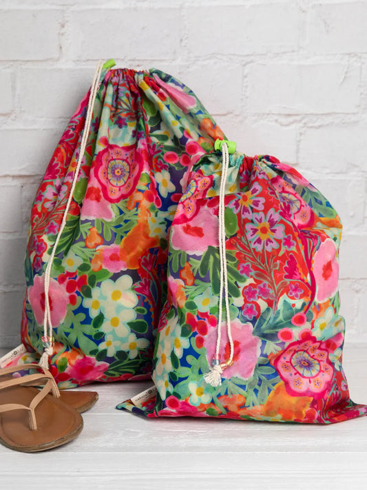 Travel Laundry Bags, Set of 2