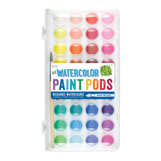 Watercolor Paint Pods