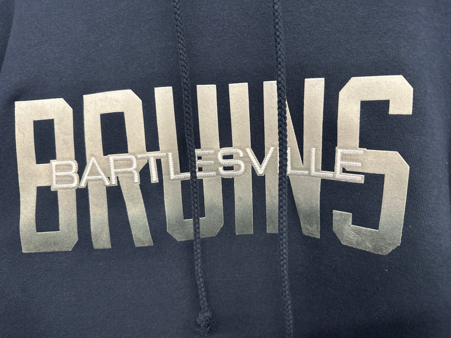 Bartlesville Bruin Fade Sweat Shirt / Hoodie
