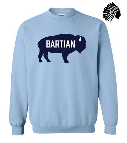 BARTIAN BUFFALO - Gildan Heavy Blend Crewneck Sweatshirt