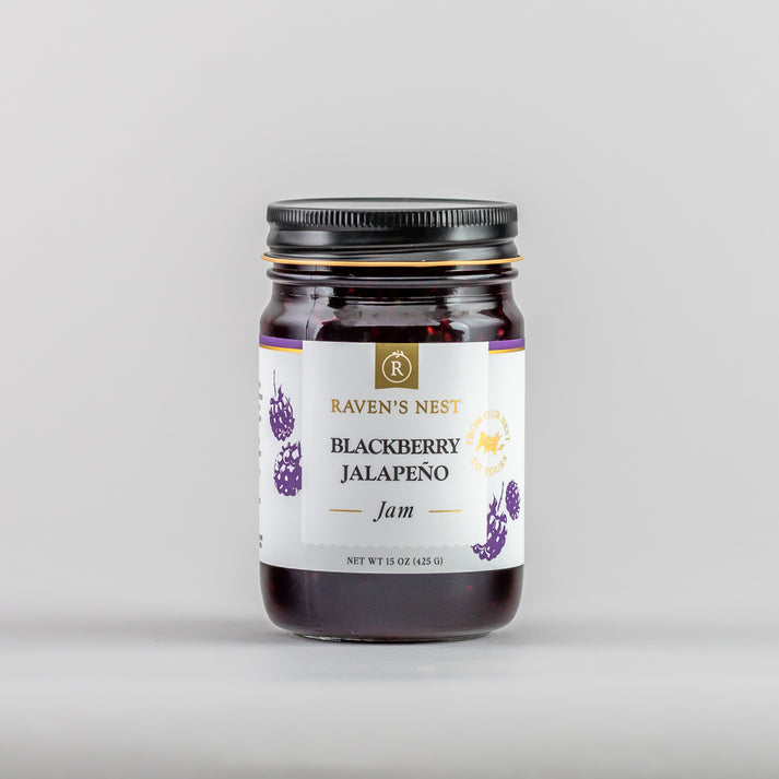 Blackberry Jalapeño Jam 15oz.