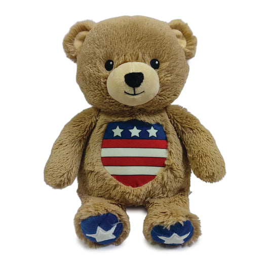 Warmies USA Bear Microwavable Plush Toy
