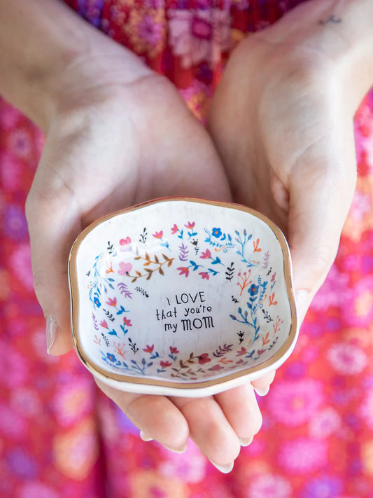 Antiqued Trinket Bowl